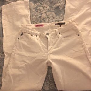 Anthropologie beige boot cut courduroy.